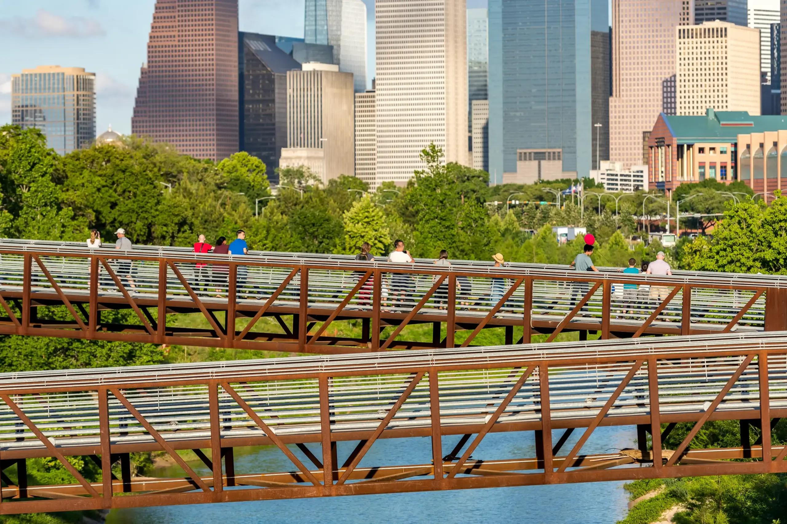 Buffalo Bayou Pedestrian Bridge