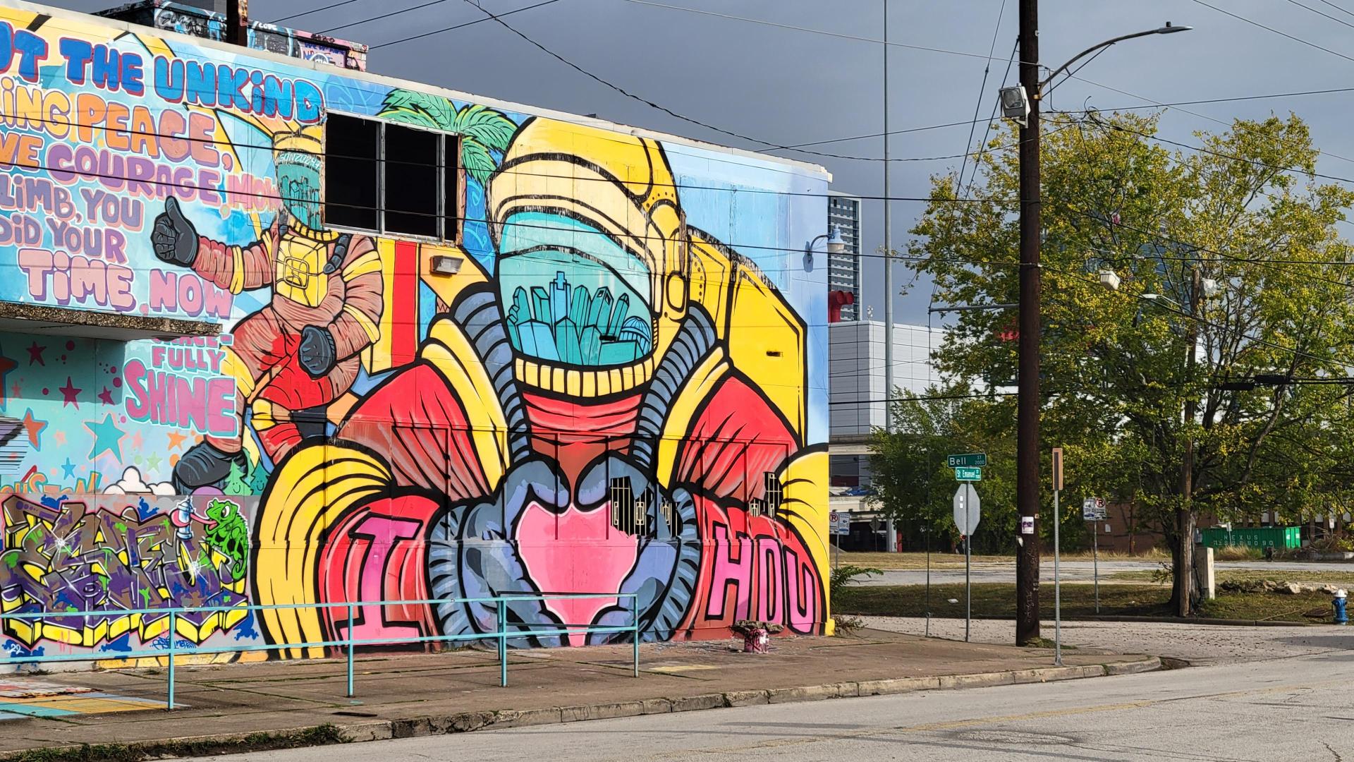 Houston's Flourishing Mural Art Scene