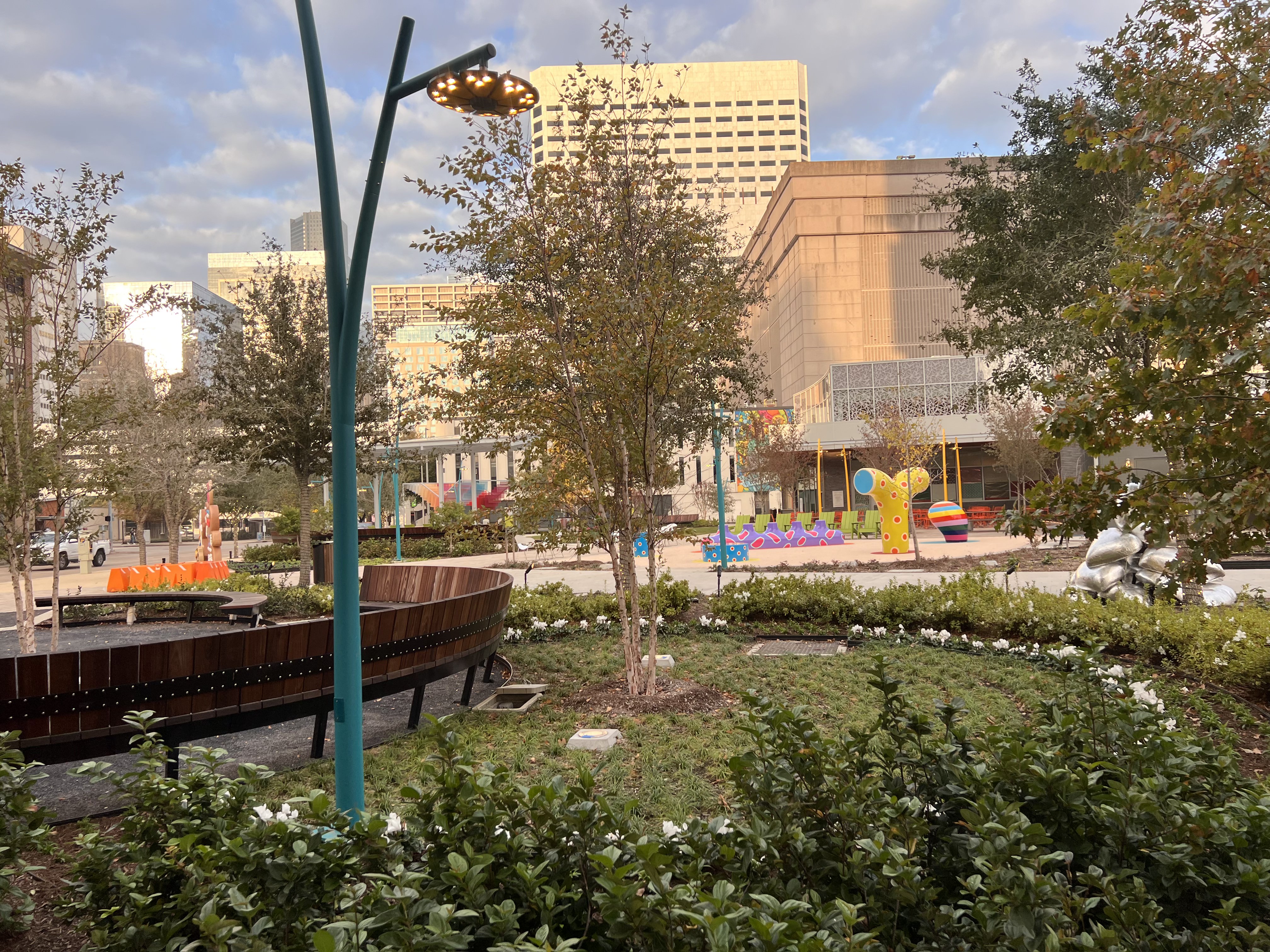 Picture of Trebly Park in Downtown Houston