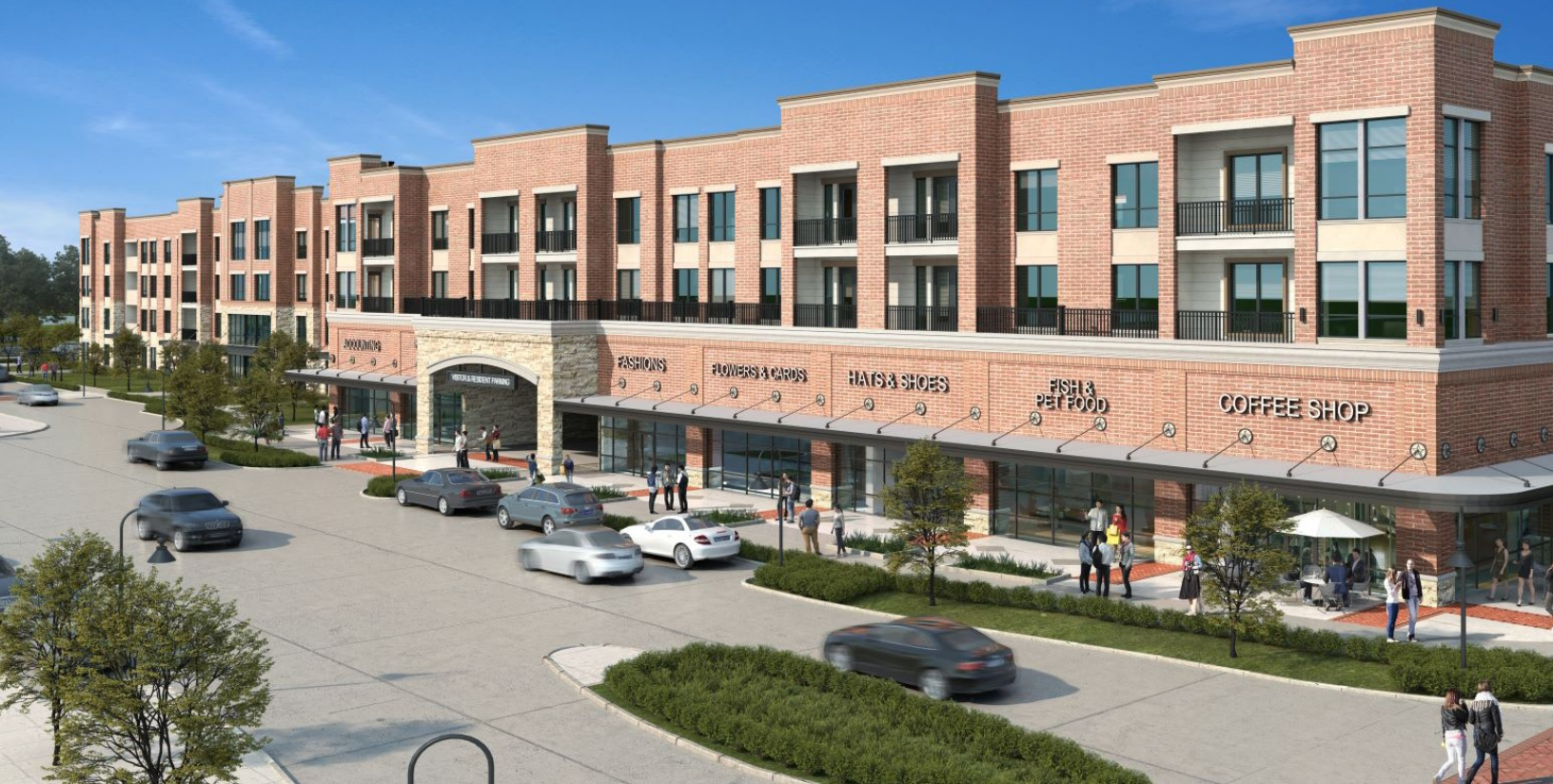 Rendering of Ivy Lofts in Pearland