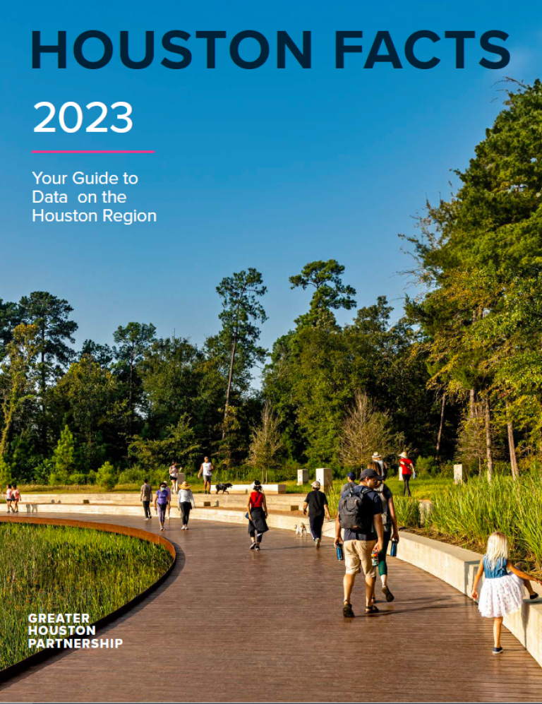 Publication cover for Houston Facts 2023